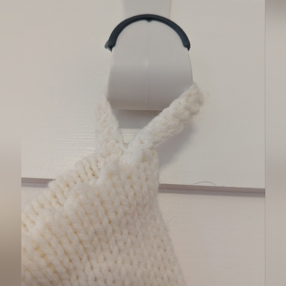 Vintage 1970s Large Crochet Christmas Stocking - Picture 3 of 6